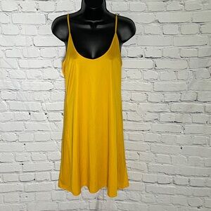Old Navy Slip Dress in Vibrant Yellow